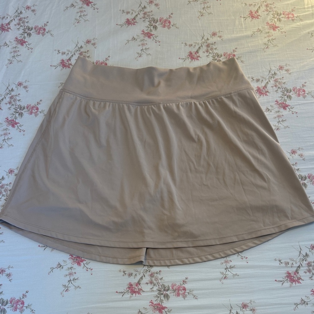 Tan Athletic Skort